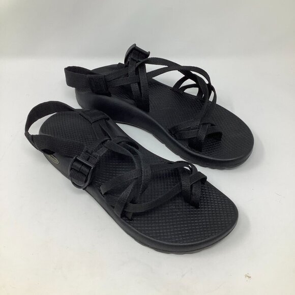 Chaco women's ZX/2 sandals 11 black strappy EUC - Picture 3 of 6